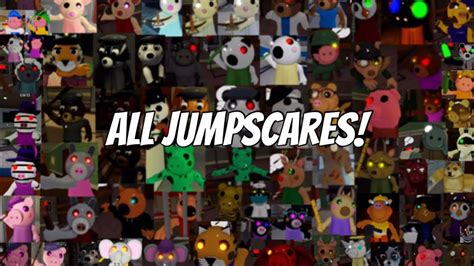 PIGGY ALL JUMPSCARES BOOK 1 2 OLD DESIGNS EXTRA SKINS AND EVENT