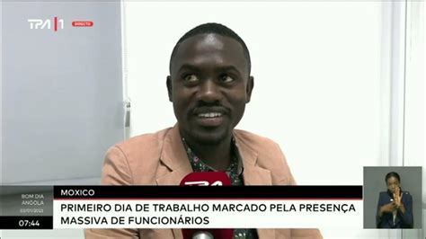 Moxico Primeiro Dia De Trabalho Marcado Pela Presença Massiva De