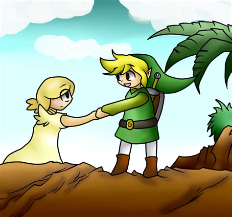 Link and Ciela - Zelda: Phantom Hourglass by Archaeokaabii on DeviantArt