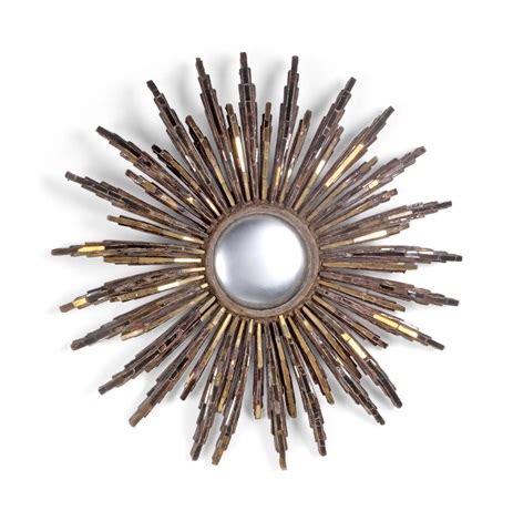 A Talosel Resin And Coloured Glass Roi Soleil Mirror By Line Vautrin On