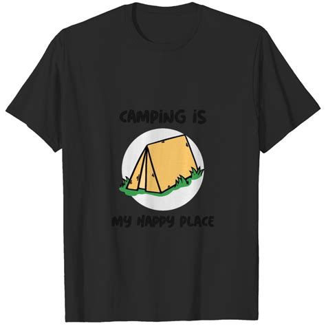 Camping Is My Happy Place T Shirt Sold By S Intel Sku