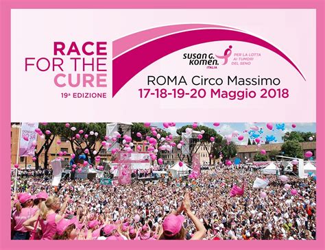 La RACE FOR THE CURE Roma 100tour