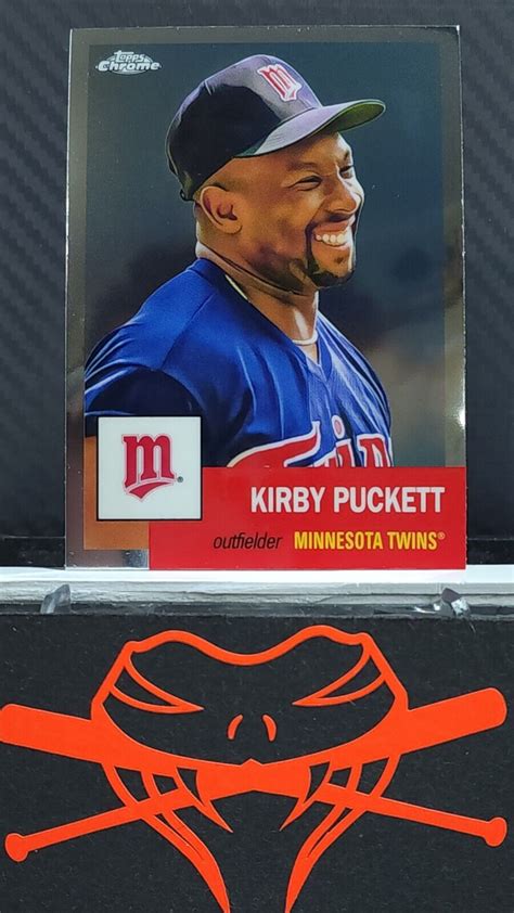 Kirby Pucket Topps Chrome Platinum Anniversary Minnesota