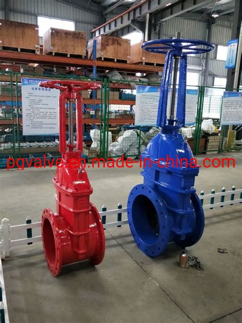 Bs5163 Rising Stem Resilient Soft Seat Ggg50 Pn16 Gate Valve China Valve And Gate Valve