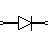 Símbolos de diodo símbolos esquemáticos