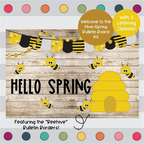 Welcome To Our Hive Bee Kind Back To School Bulletin Board Etsy Bee Themed Classroom