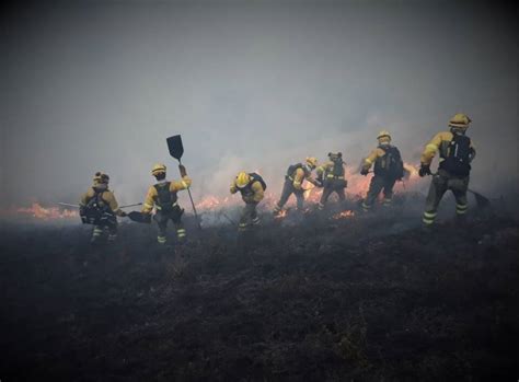 El incendio en San Bartolomé de Rueda León baja al nivel 0 de