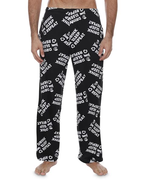 Fun Boxers Mens Fun Pants Lounge Pajama Pants Boxers Adult Sleepwear