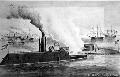 On March 9 1862 The First Battle Between Ironclad Warships Took Place