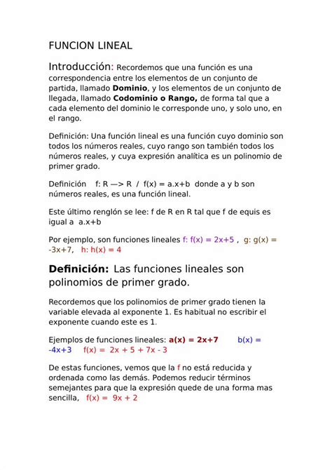 PDF Función Lineal Moodle DOKUMEN TIPS