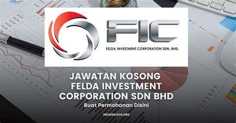 FELDA Investment Corporation Sdn Bhd Jawatan Kosong Terkini