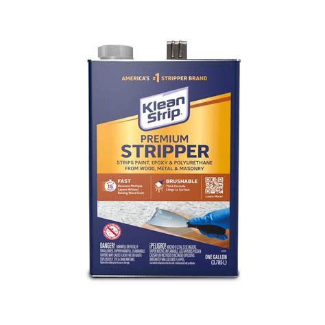 Klean-Strip 1 Gal. Premium Paint Remover and Stripper GKPS300 - The Home Depot