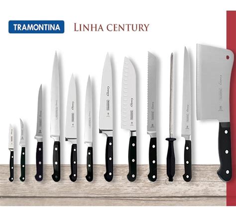 Faca Chef Century Polegadas Tramontina R Em