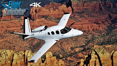 Cirrus Vision Jet Sf Sedona Az Telluride Co A Msfs Experience