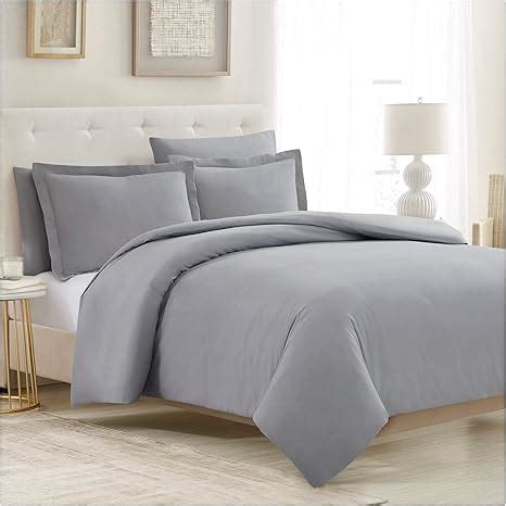 Amazon Mellanni Oversized Queen Duvet Cover Set 5 PC Iconic