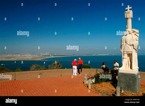 Cabrillo Statue Stock Photo - Alamy