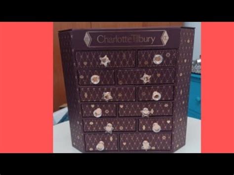 Calendario Dell Avvento Charlotte Tilbury Unboxing CharlotteTilbury