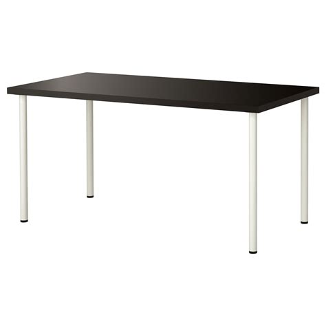 LINNMON ADILS Table Black Brown White IKEA Classic Office Furniture