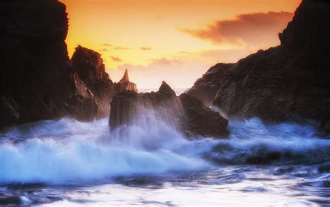 Pfeiffer Beach Sunset Photograph by Priya Saihgal - Fine Art America