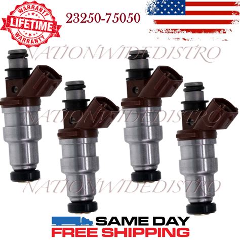 4x OEM Denso Fuel Injectors For 1995 1999 Toyota Tacoma 2 7L I4 23250