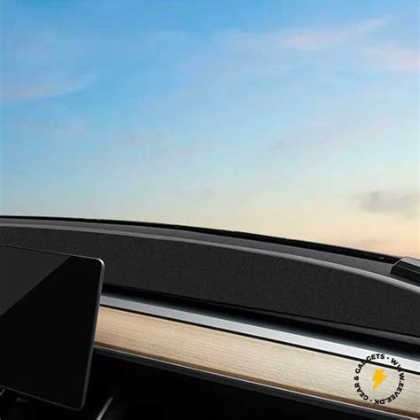 Velour Dashboard Cover Tesla Model 3y Eevee Gear And Gadgets Til Tesla