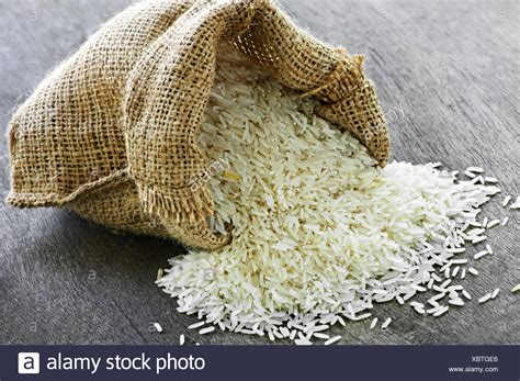 Sack Of Rice Stock Photos And Sack Of Rice Stock Images Alamy