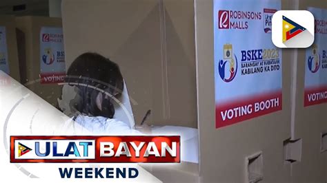 Comelec Nagsagawa Ng Mock Elections Bilang Paghahanda Sa Pagboto Sa