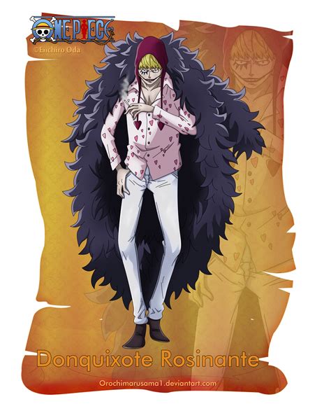 Donquixote Rosinante | One peice anime, One piece anime, One piece