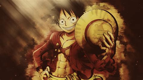 One Piece Monkey D Luffy Straw Hat Portrait Uhd 4k - One Piece ...