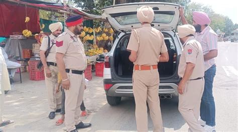 Security Scaled Up In Talwandi Sabo Amid Rumours Of Amritpal Singhs Likely ‘surrender