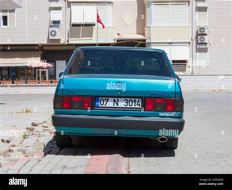 ALANYA, TURKEY - MAY 26, 2021. Tofas Dogan car, 1982 to 2002 Stock ...