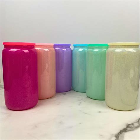 16 Oz Shimmer Glass Hks Custom Designs