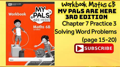 My Pals Are Here WORKBOOK MATHS 6B 3rd Edition Chapter 7 Practice 3