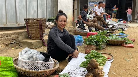 Full Video Day Harvest Yams And Vegetables To Sell In The Highland