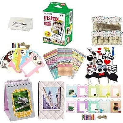 Fujifilm Instax Mini 8,9,11,12 Camera Accessory Kit Includes Fuji ...