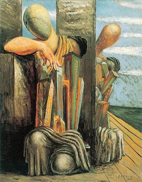 Giorgio De Chirico Le Trouble Du Philosophe 1925 26