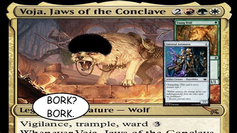 Mtg Arena Elves Riding Wolves Voja Jaws Of The Conclave Historic