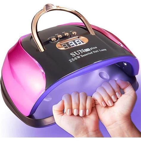 Lampe UV Sèche Ongles 256W UV LED Séchoir à Ongles Professionnel