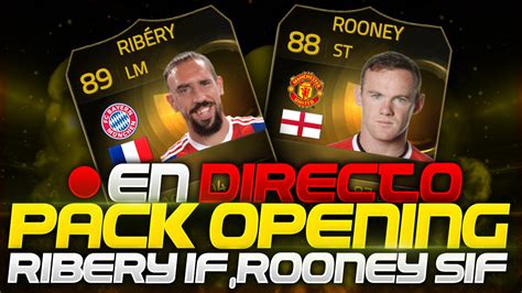 Fifa Directo Abriendo Sobres Rib Ry If Rooney Sif Youtube