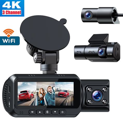 TOGUARD WiFi Camera for Car GPS 4K Dash Camera 1080P Car DVR Night ...