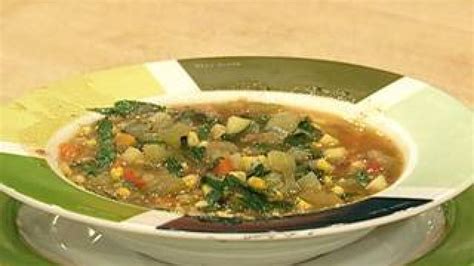 End Of Summer Vegetable Soup Recipe Rachael Ray Show