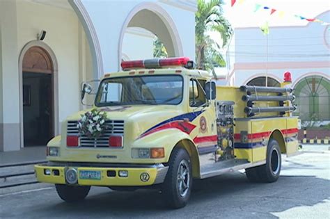 Fire Truck Ginawang Bridal Car Sa Iloilo Abs Cbn News