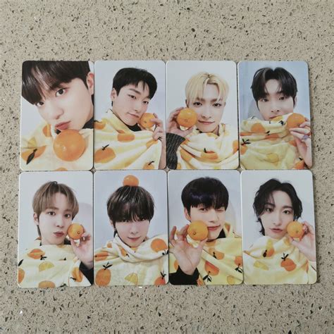 Ateez The World Ep2 Will Makestar Lucky Draw Photocards Tangerine