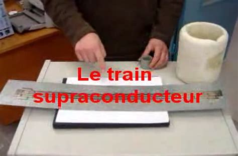 Superconducting train.