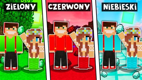 UŻYWAMY TYLKO ITEMÓW W JEDNYM KOLORZE W MINECRAFT GPLAY LUMI YouTube