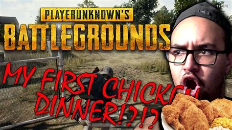 My First Chicken Dinner PLAYERS UNKNOWN BATTLEGROUNDS YouTube