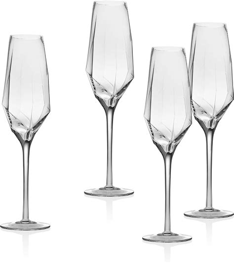 Amazon Godinger Champagne Flutes Beverage Glass Cup Isla Oz