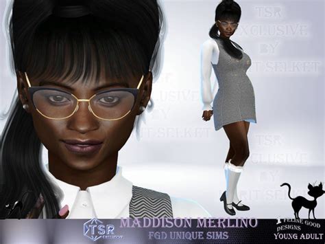 The Sims Resource Maddison Merlino