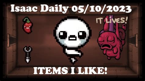 Items I Like Binding Of Isaac Repentance Daily 05 10 2023 Youtube