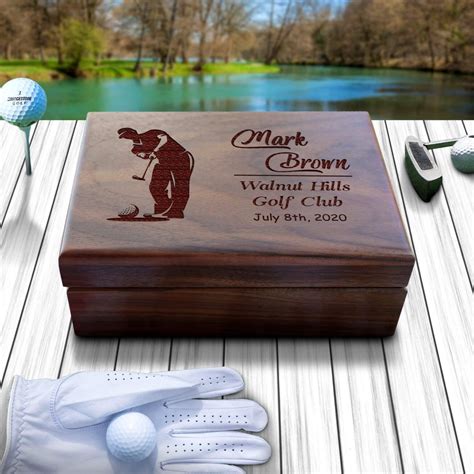 Personalized Golf Gift for Men | Custom Golfing Box